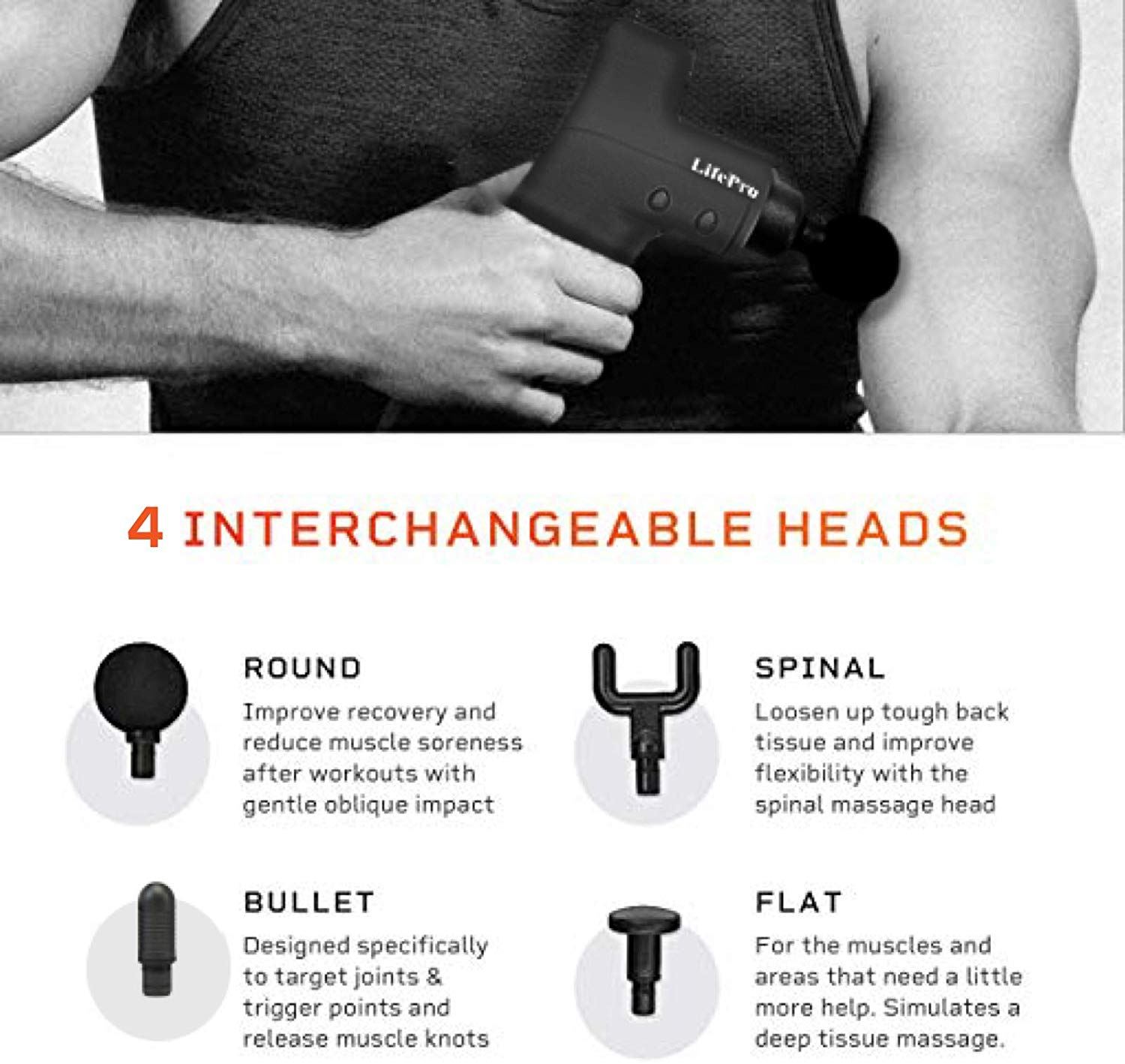 Sonic X Personal Percussion Massage Gun