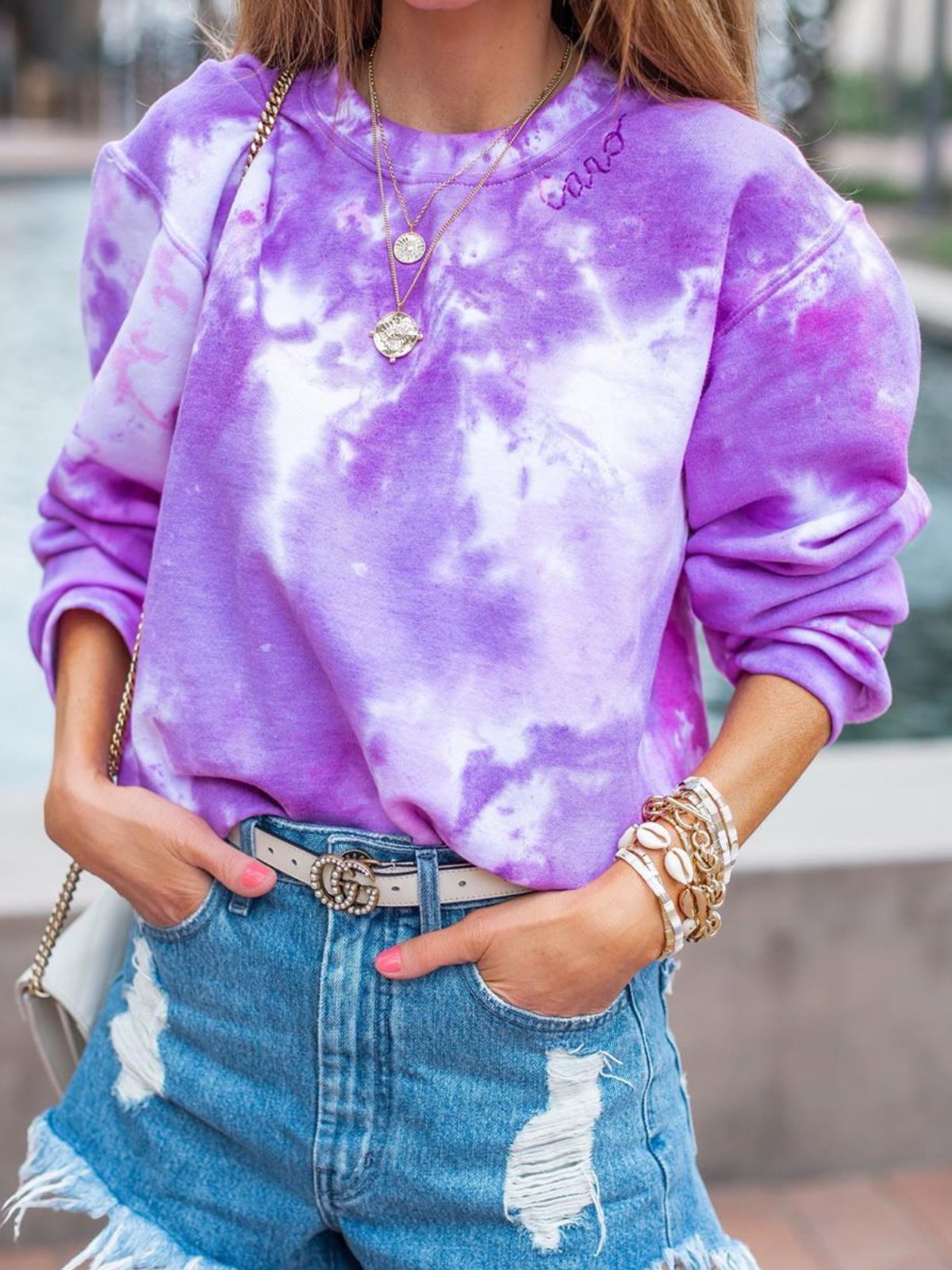 Women Casual Tops Tunic Blouse Shirt Sweater