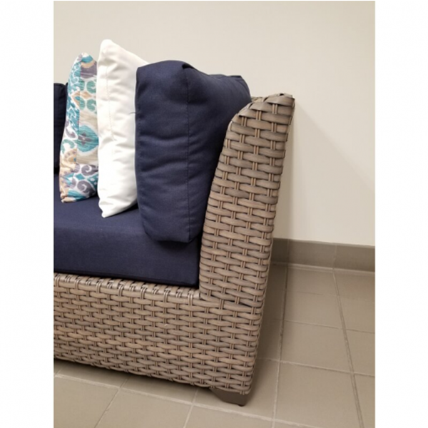 8 Piece Sectional Seating Group with Cushions