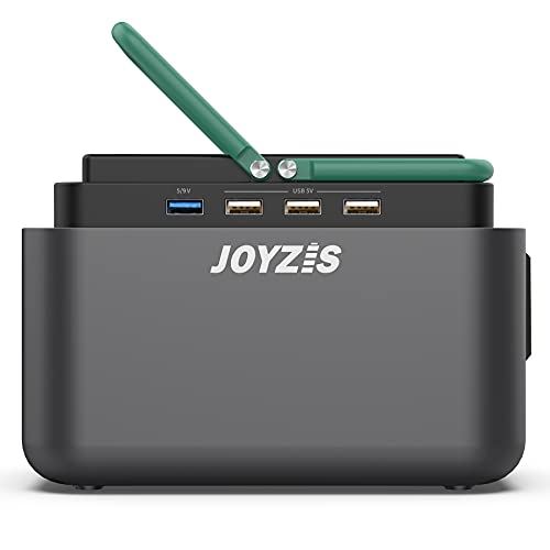 150Wh/40800mAh Portable Power Station, JOYZIS Solar Generator with 110V AC Outlet