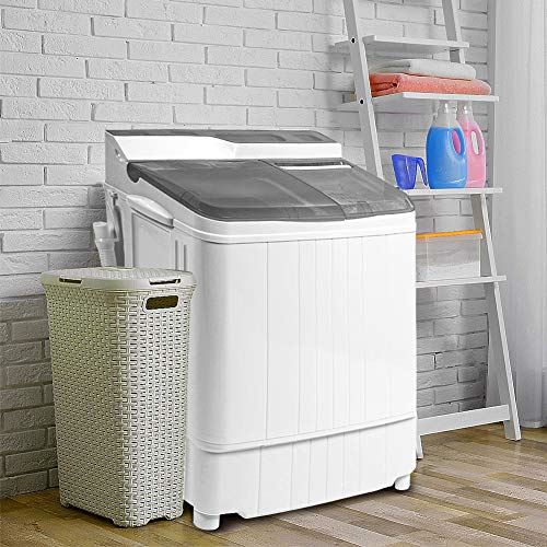 Washing Machine Mini 17.6 Lbs Compact Washer Machine And Dryer Combo