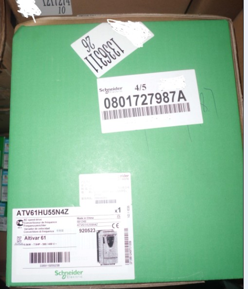 ATV61HU55N4Z Schneider Variable speed drive - 5.5kW 7.5HP Original Factory Sealed New