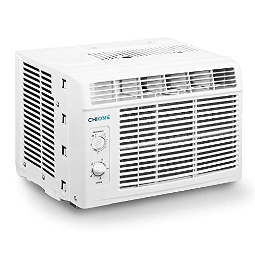 5,000 BTU Window Air Conditioner and Fan with Reusable Filter/Cools Up to 150 Sq.Ft