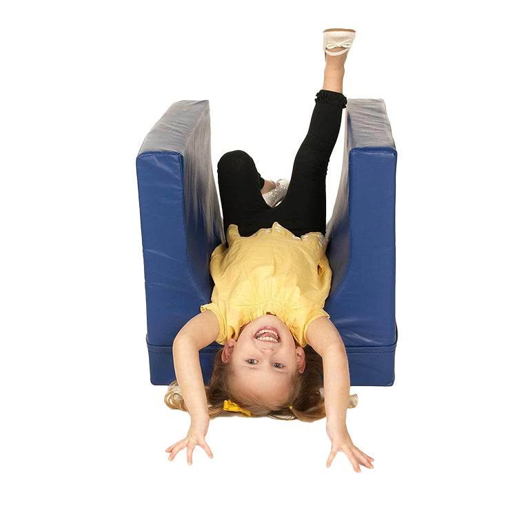 Foamnasium Tunnel Table Soft Play Red/Yellow