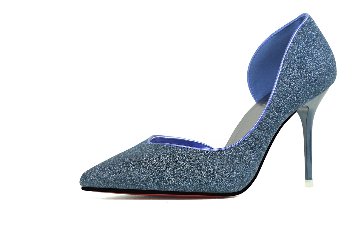 9CM Hollow Sidecut High Stiletto Heel Dress Wedding Party Sandals