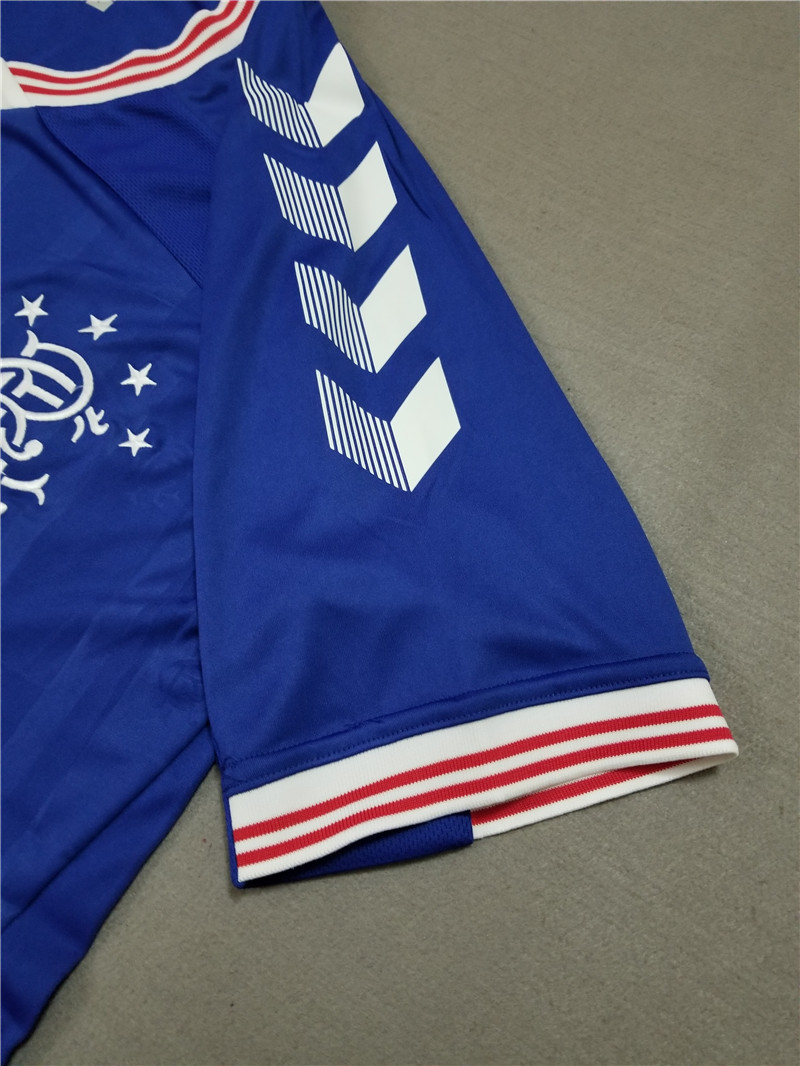 2019/20 Glasgow Rangers Home Fans Soccer Jersey