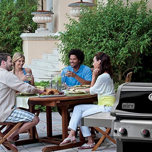 Weber Spirit E-310 Liquid Propane Gas Grill, 46510001 model – Black