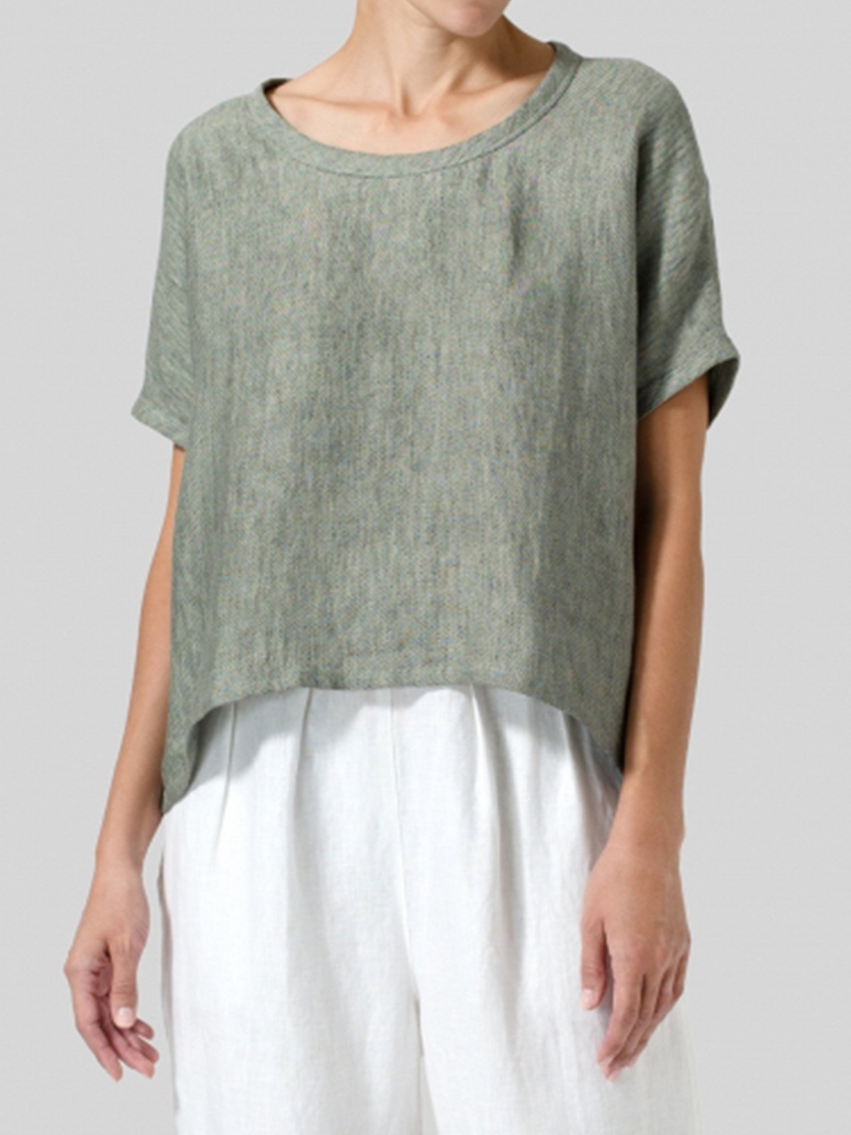 Women Casual Loose Tops Tunic T Shirt