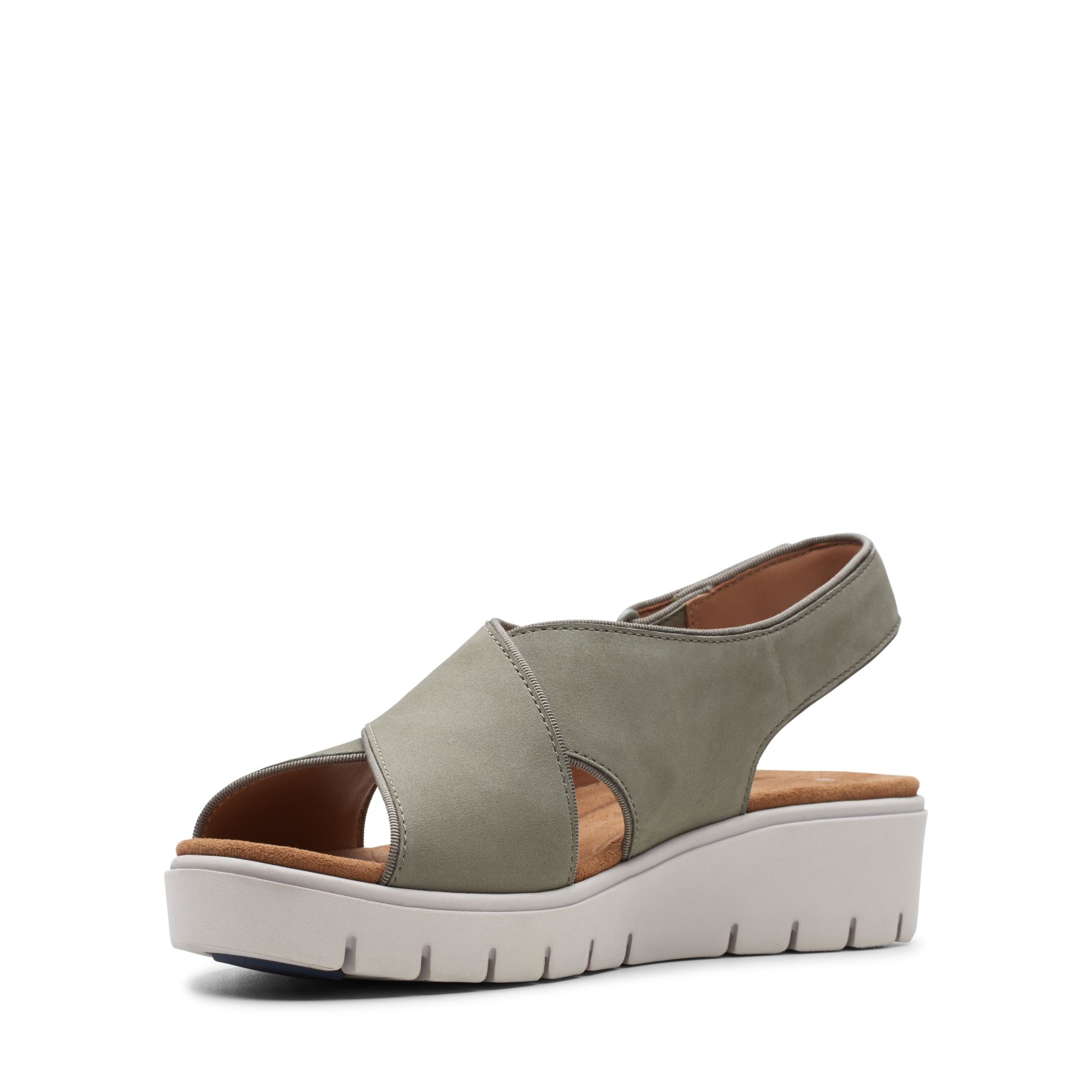 Women Sandals Un Karely Sun Sage Nubuck
