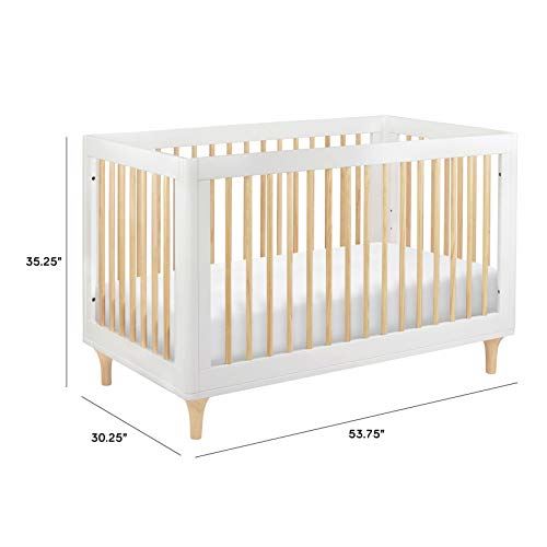 Lolly 3-in-1 Convertible Crib with Toddler Bed Green guard Gold Certified