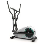 Bluefin Fitness CURV 2.0 Elliptical Cross Trainer | Home Gym | Exercise Step Machine | Air Walker- Black & Silver