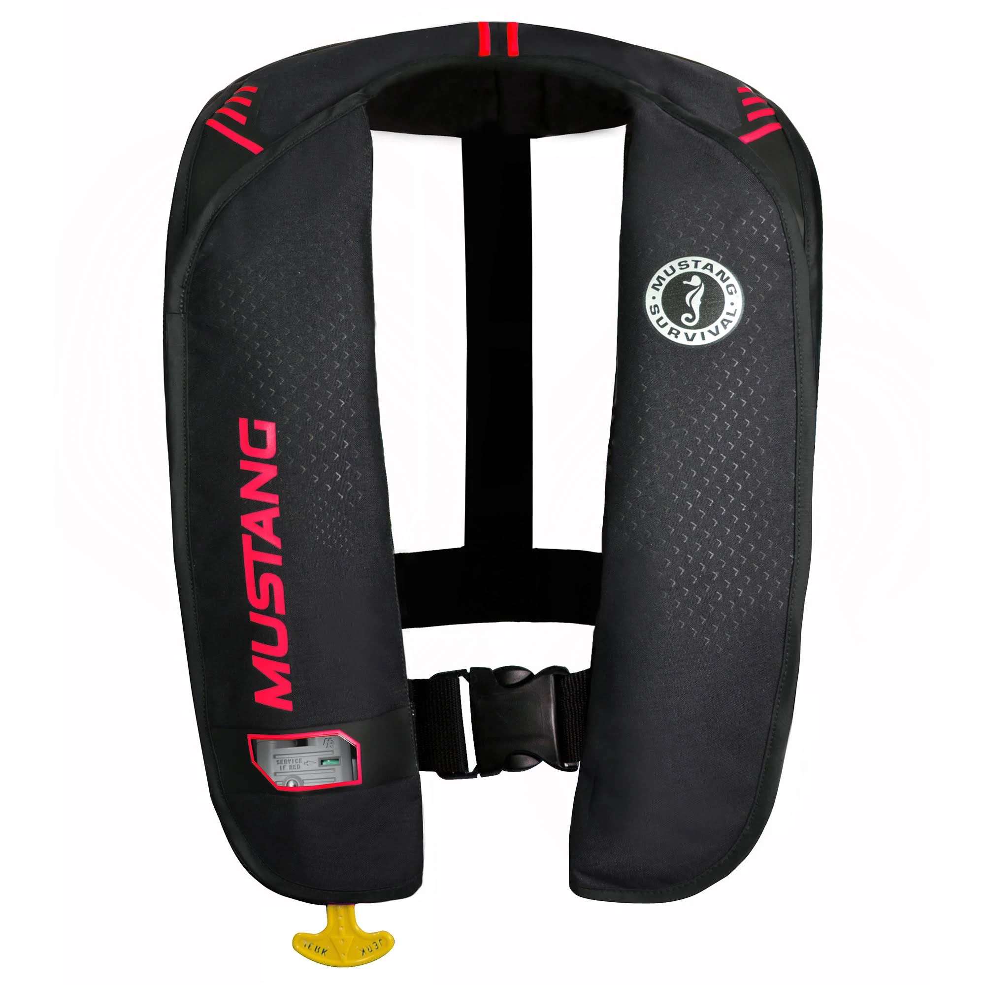 Mustang mit 100 Inflatable Automatic PFD - Black / Pink