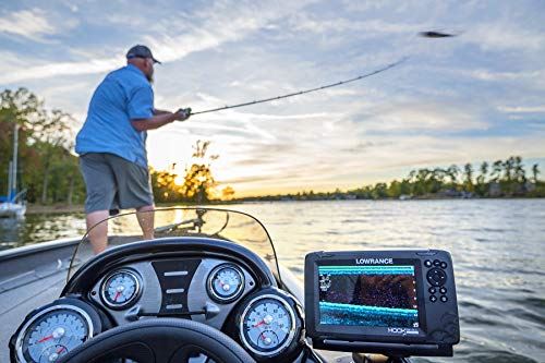 Lowrance HOOK Reveal 7x SplitShot �C 7-inch Fish Finder with SplitShot Transducer