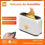 Flame Humidifier USB Remote Control Aroma Diffuser Three-speed Timing Air Humidifier For Home Car&Office