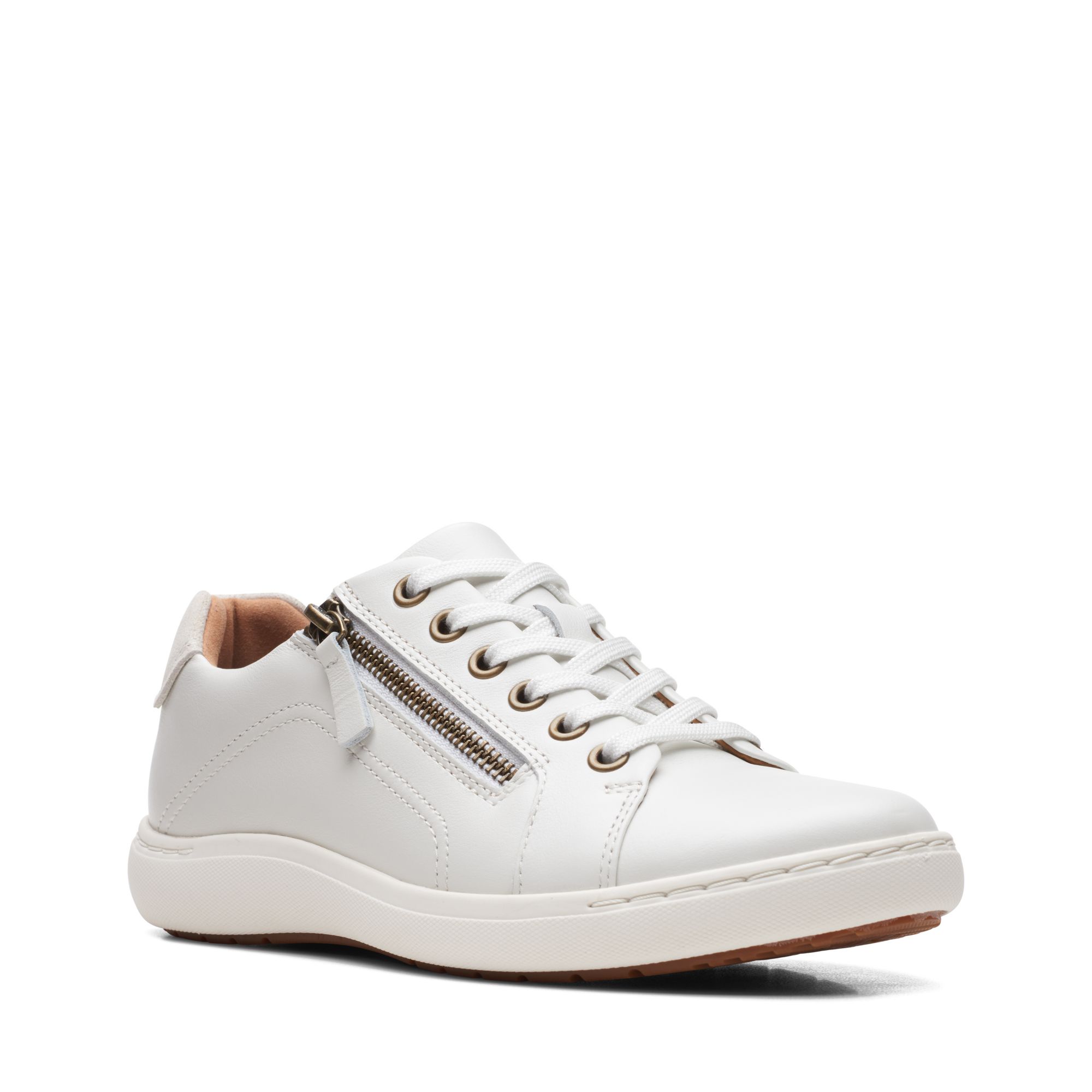 Women  Nalle Lace White Leather