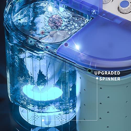 Washing Machine 12Lbs Washer and 8Lbs Spinner Laundry Combo