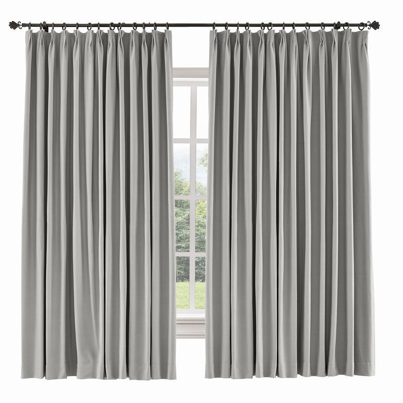 CAPRI Cotton Linen Polyester Curtain Drapery Custom