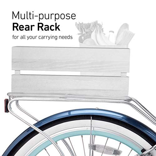 sixthreezero EVRYjourney Women’s 7-Speed Step-Through Hybrid Cruiser Bicycle