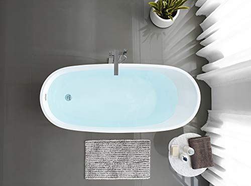 SM-FB573 Sublime 67′′ Oval Bathtub