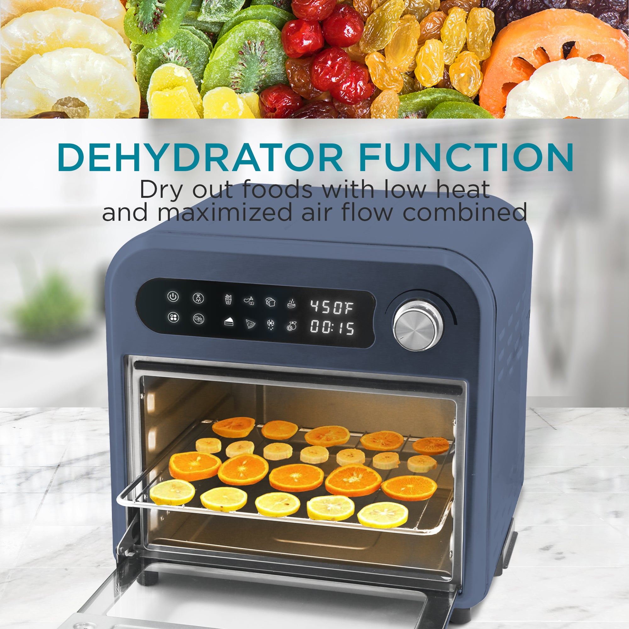 10L Programmable Air Fryer Convection Countertop Oven