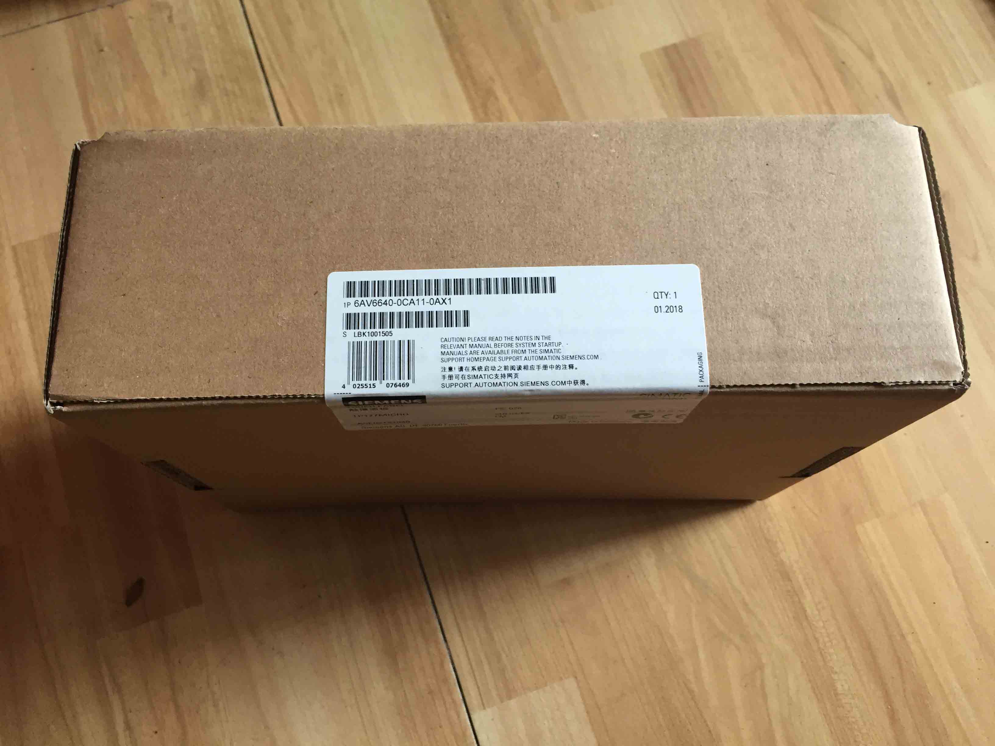 6AV6640-0CA11-0AX1 SIEMENS original new factory sealed