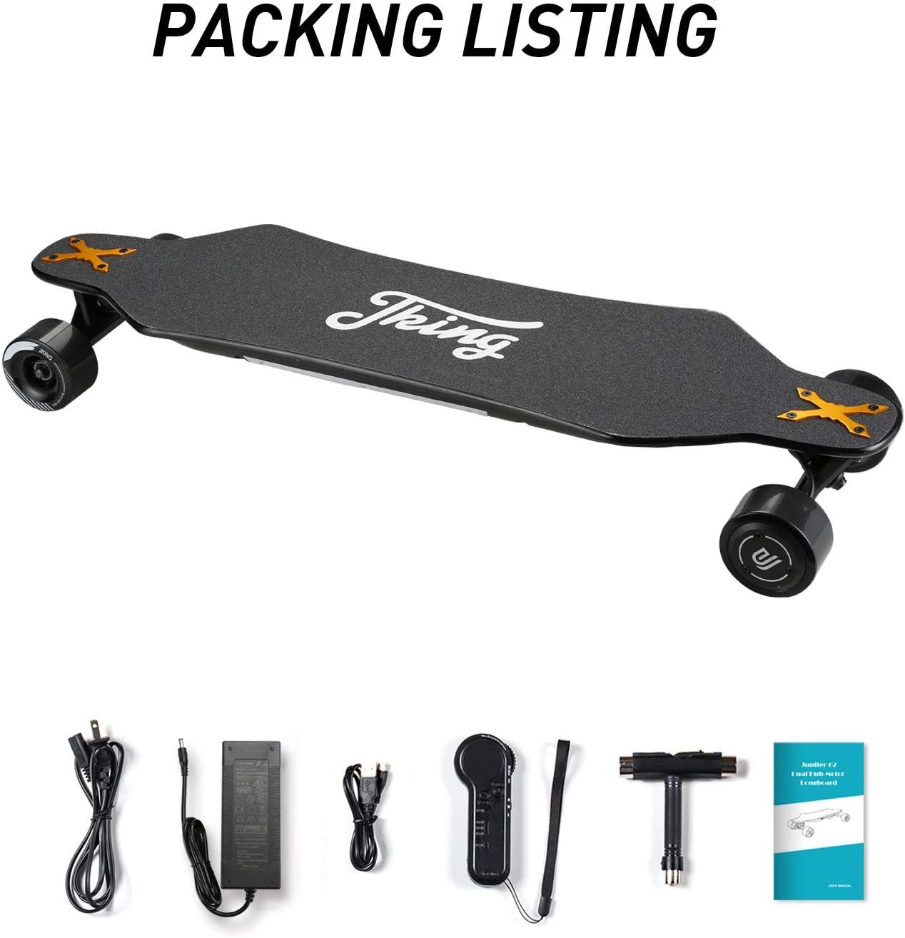 JKING Electric Skateboard Electric Longboard Skateboard