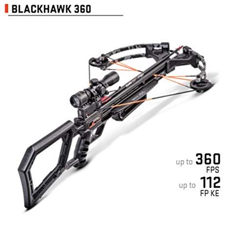 Wicked Ridge by TenPoint Blackhawk 360 Crossbow Package, Peak camo