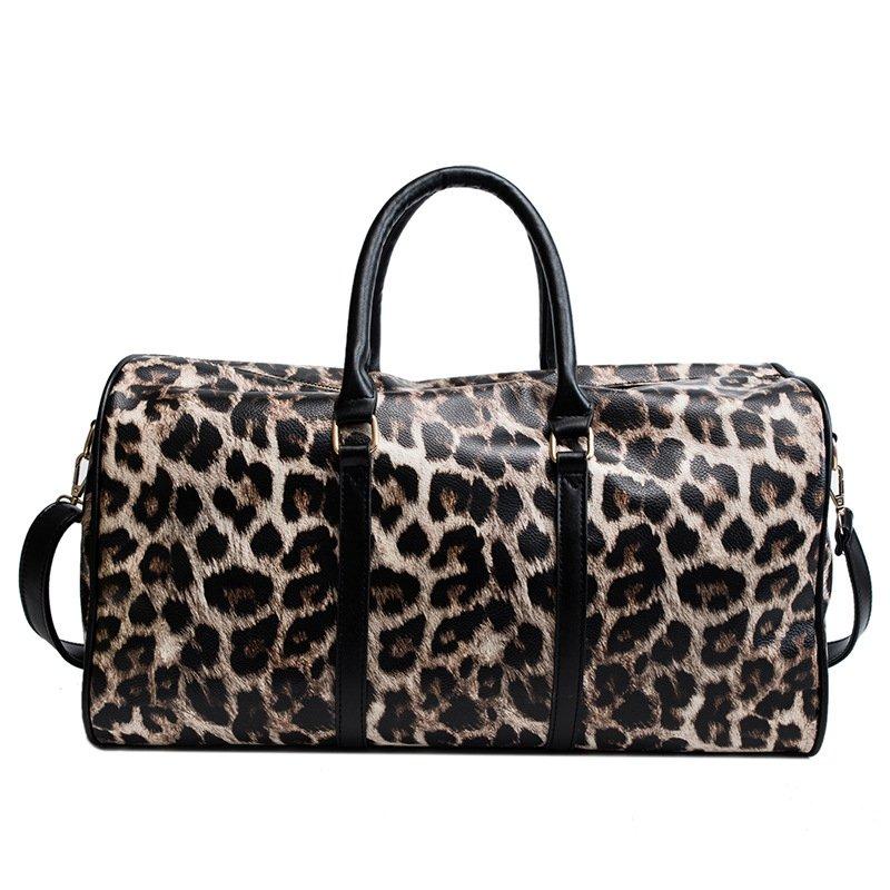 Women's Vintage Animal Print Large Capacity Tote