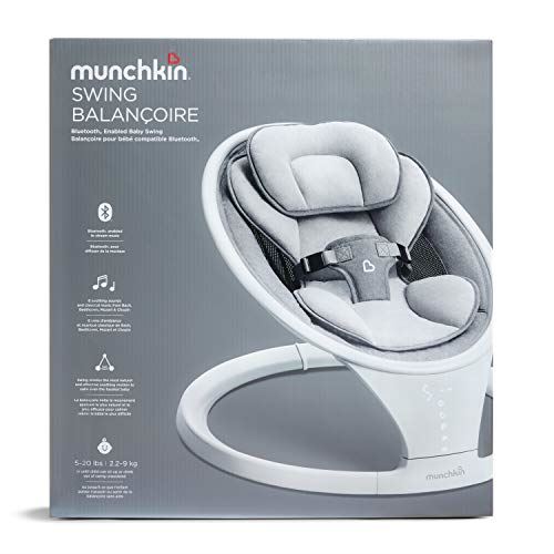 Bluetooth Enabled Lightweight Baby Swing