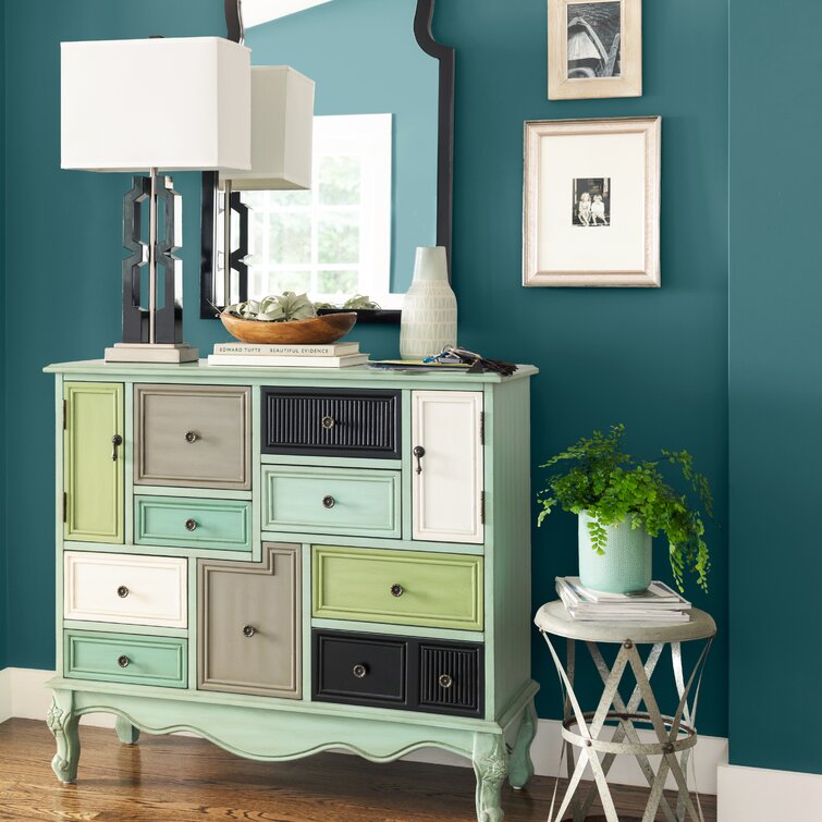 Walnut Accent Cabinet