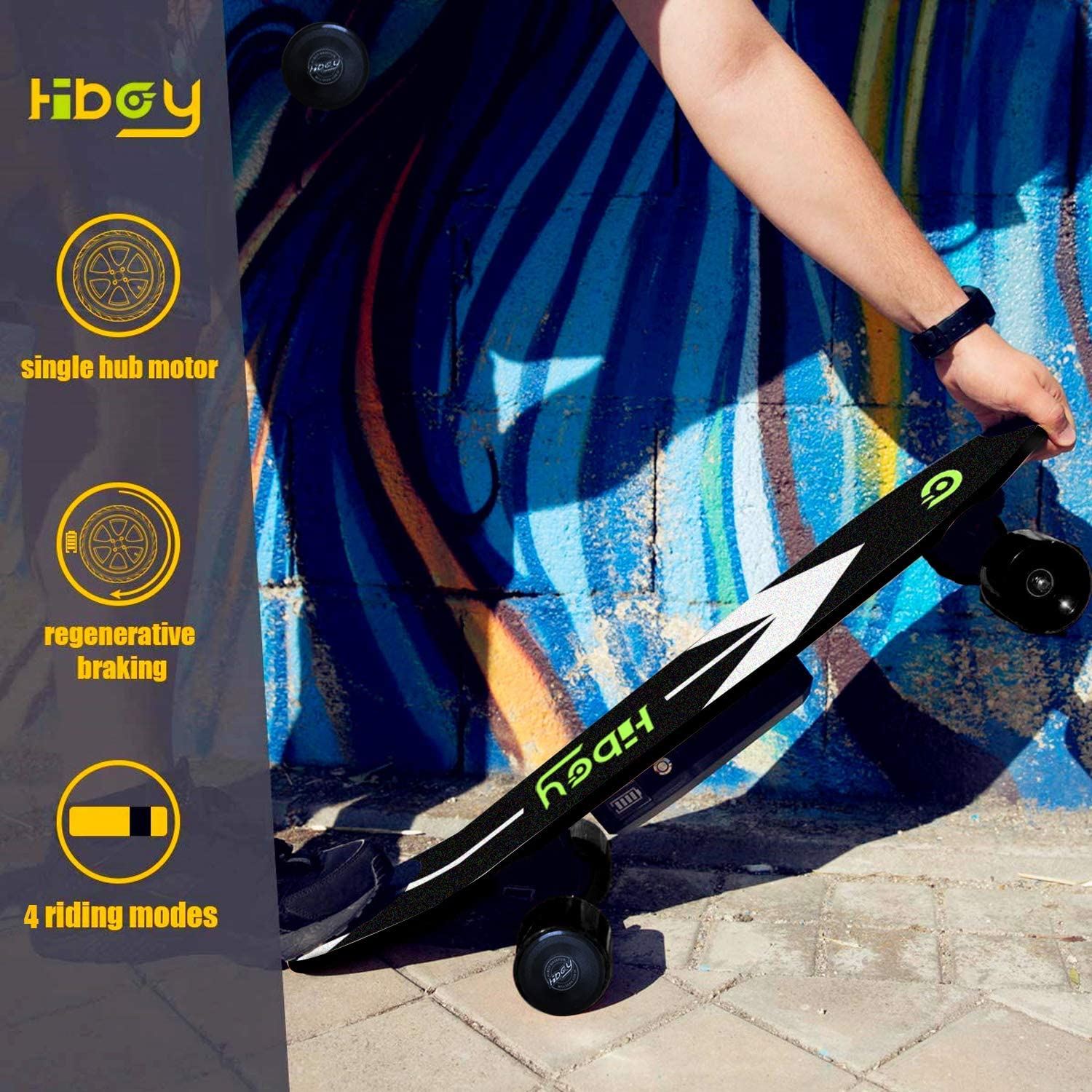 Hiboy S11 Electric Skateboard with Wireless Remote