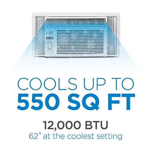 BD12WT6 12000 BTU Window Air Conditioner with Remote Control  /  550 Sq. ft.