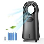 3-IN-1 Portable Evaporative Air Cooler For Home/ Office W/ 360° Oscillation & 3Modes