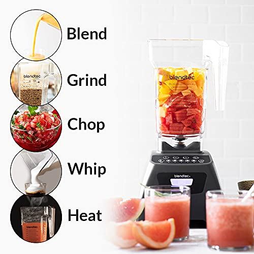 Blendtec Classic 575 Blender �C WildSide+ Jar (90 oz) �C Professional-Grade Power