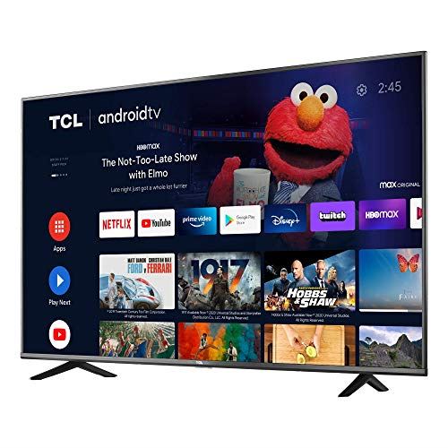 TCL 65-inch 4-Series 4K UHD HDR Smart Android TV with 65S434, 2021 Model