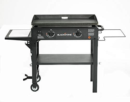 Blackstone 1853 �C Flat Top Gas Grill, 2 Burner, 28 Inch, Black