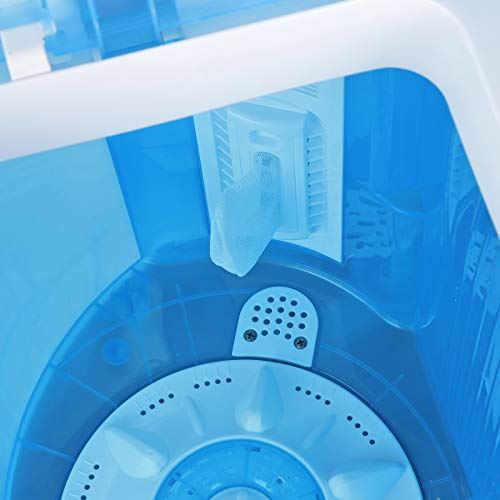 Twin Tub 9.9 LB Mini Top Load Washing Machine Washer/Spinner w