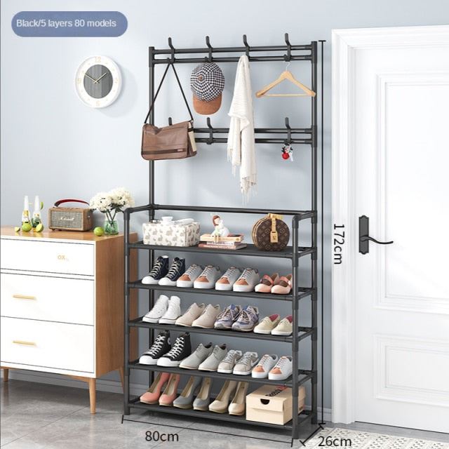 New Multi-function Shoe Racks Shoe Rack Combination Cap Rack Bedroom Living Room Rack Shoe Cabinets  Zapatera