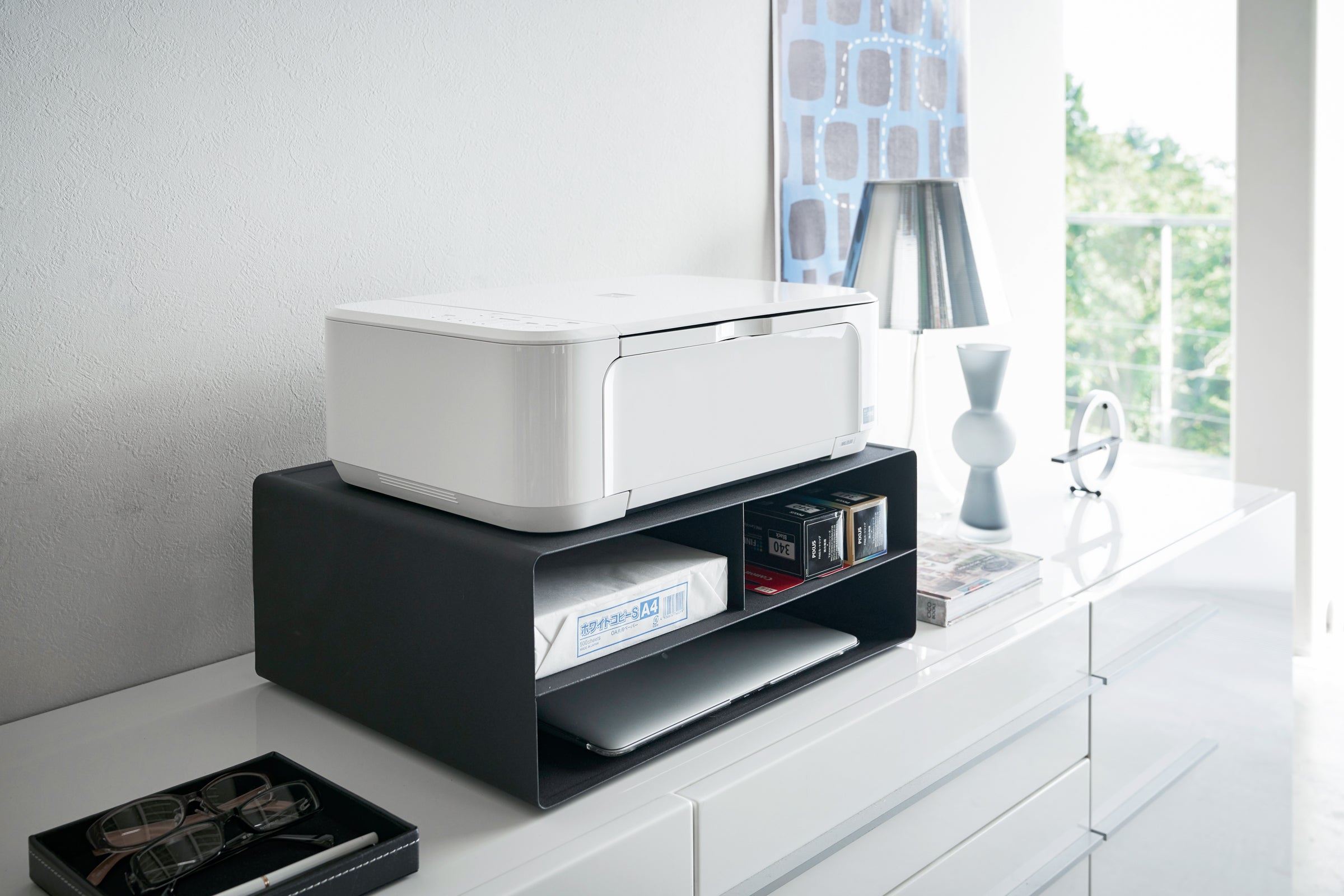 Rolling Printer Stand – Steel