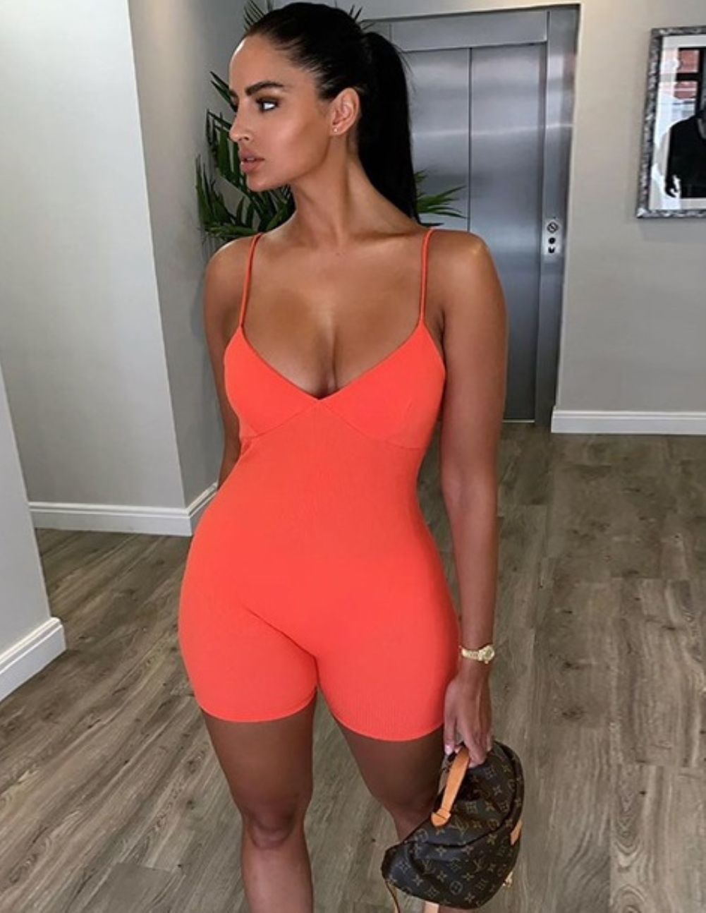 Sports Fitness Strap Plain Rompers