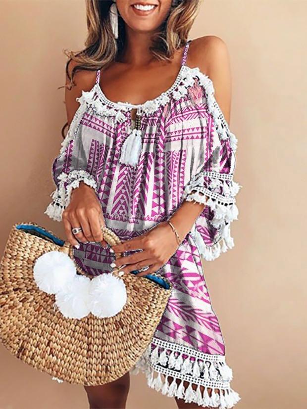 Casual Half Sleeve Casual Dresses