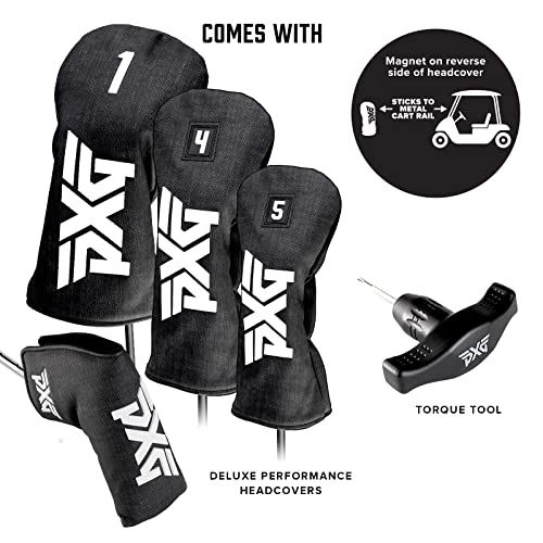 PXG 0211 Z Full Bag Set from 6 Iron Thru Sand Wedge with Driver, Fairway, Putter