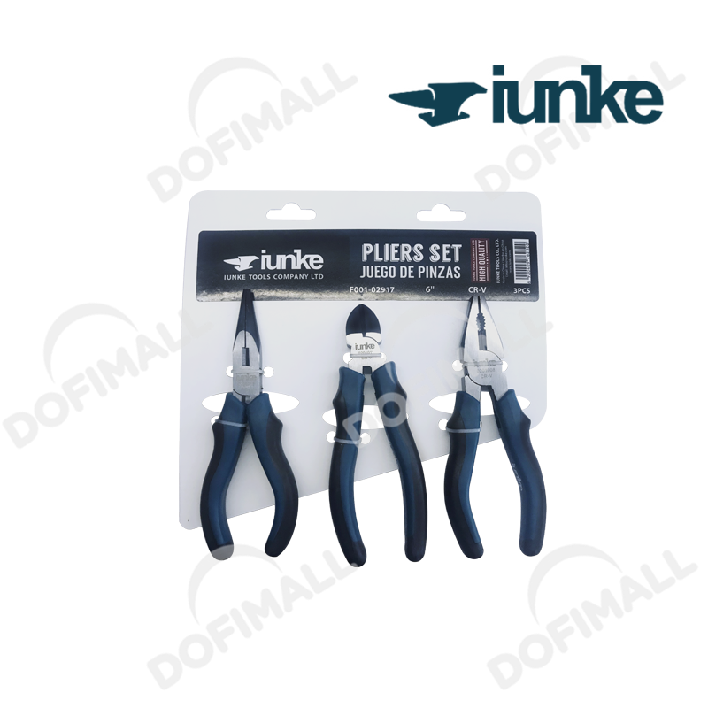 JUEGO DE ALICATES 3 PZAS 6