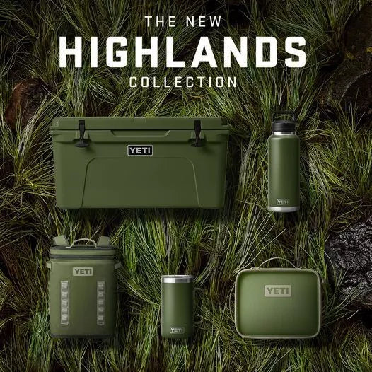 YETI HIGHLANDS OLIVE NEW COLOR COLLECTION - 5 PIECE SET