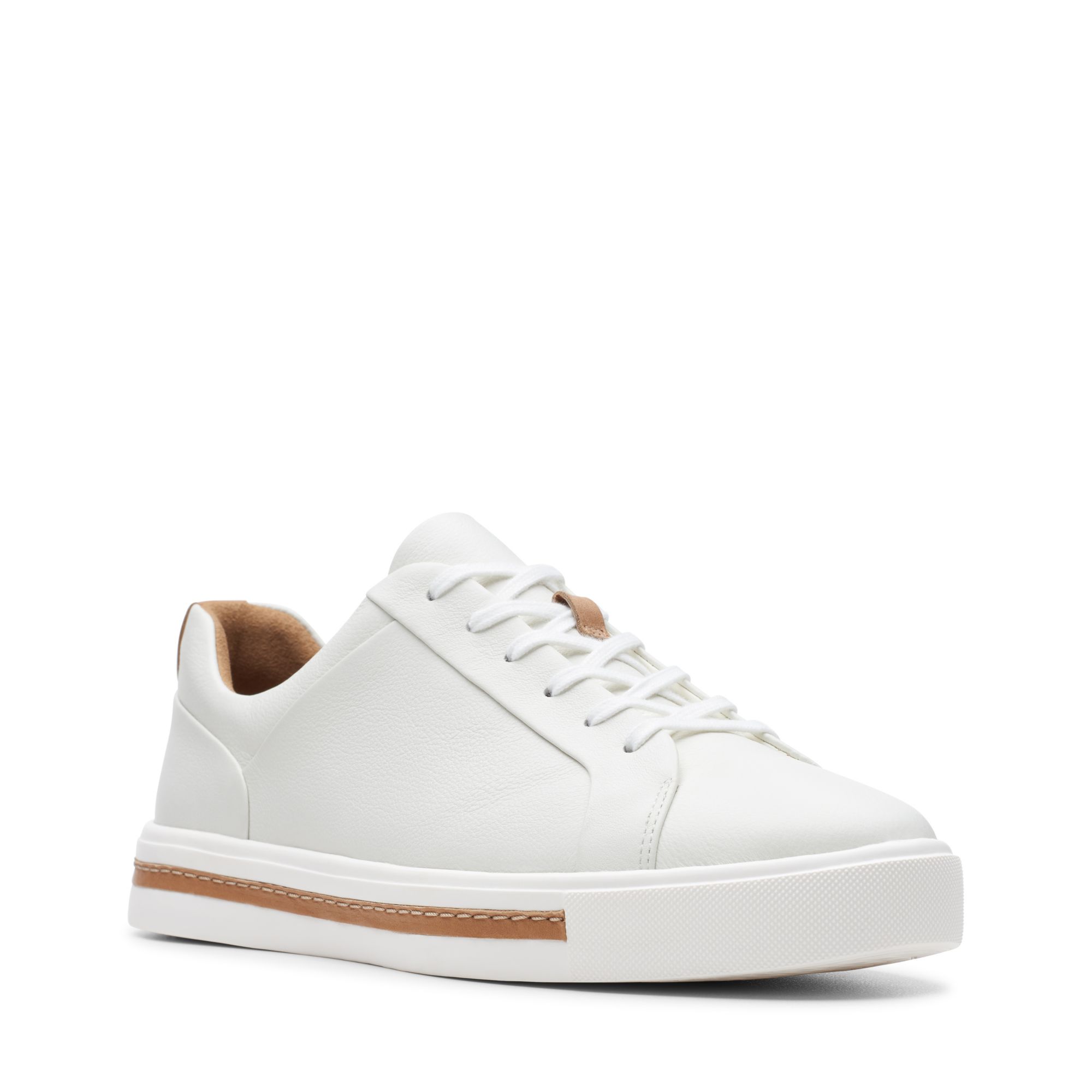 Women  Un Maui Lace White Leather