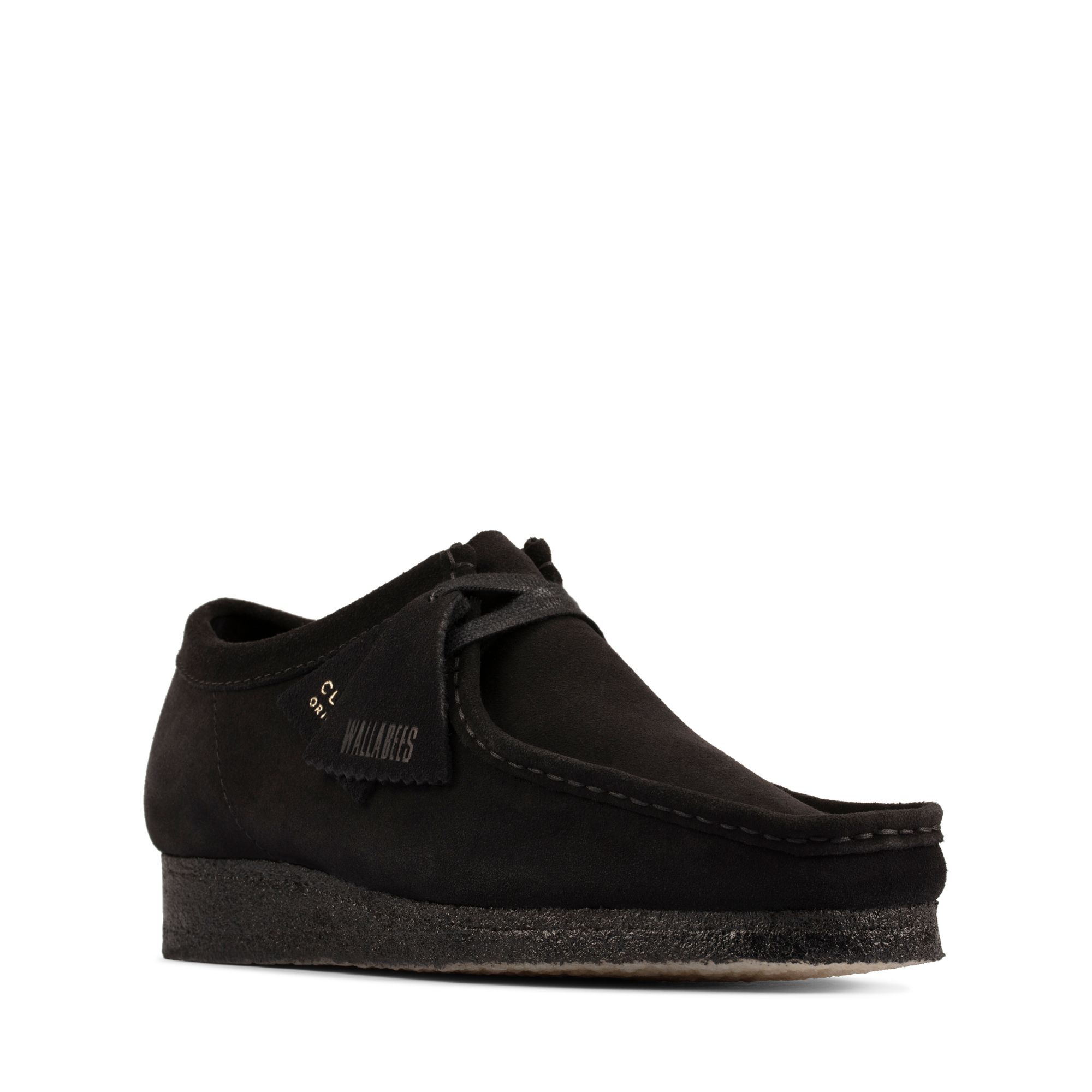 Women Wallabee Black Sde