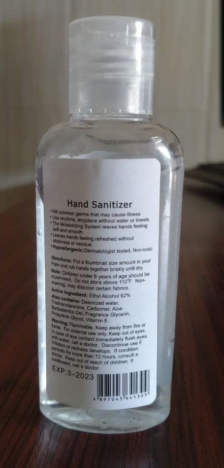 ជេលលាងដៃស្ងួត សំអាតដល់99.99% មាន5ក្លិន