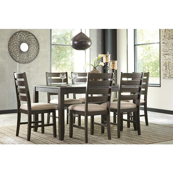 Signature Design by Ashley Froshburg Rustic 7 Piece Dining Set