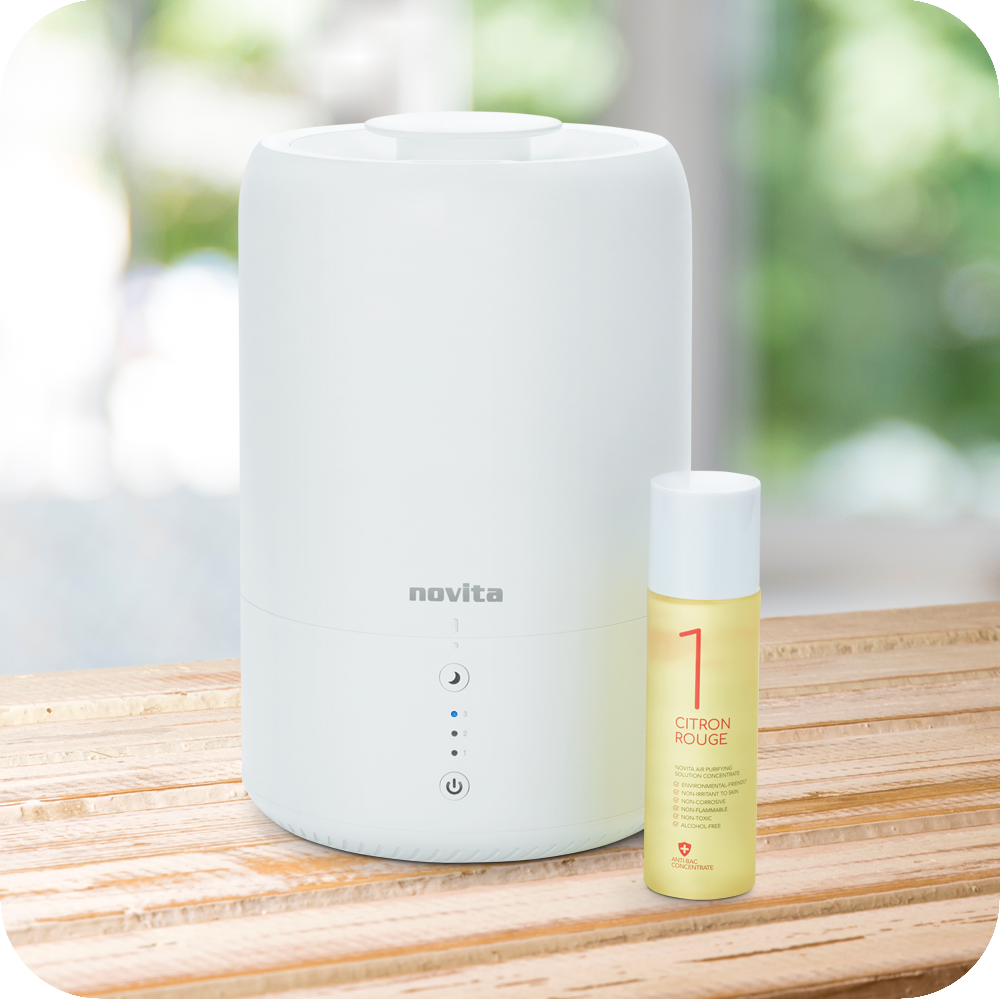 Humidifier NH810 with 1 bottle of Air Purifying Solution Concentrate