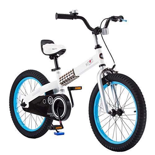 Boys Girls Kids Bike 18 Inch Buttons Bicycles with Kickstand Child Bicycle